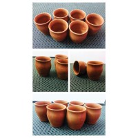 clay glasses (Pack of 6)