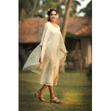 Handloom Hakoba Long dress with cape