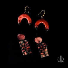 Copper Collection..- earrings