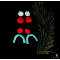 Color Pop Christmas Edition Dangles