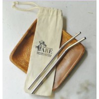 Stainless Steel Straw Chunky (Bent)